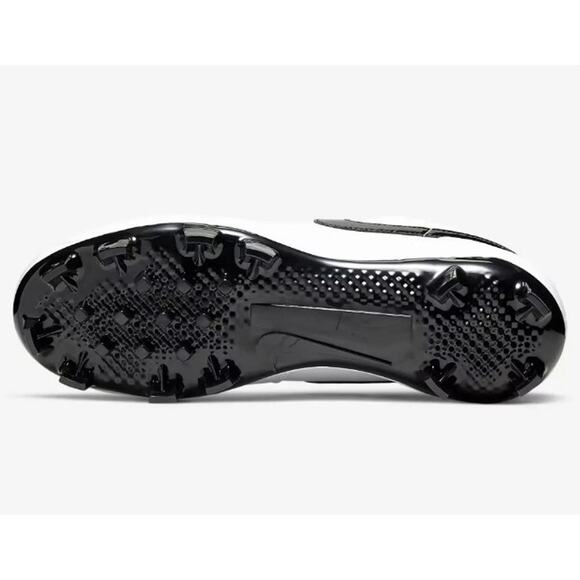 Nike Air Jordan 1 Retro MCS Low Baseball Cleats White CJ8524-100 Men's SZ 16 - Picture 6 of 7